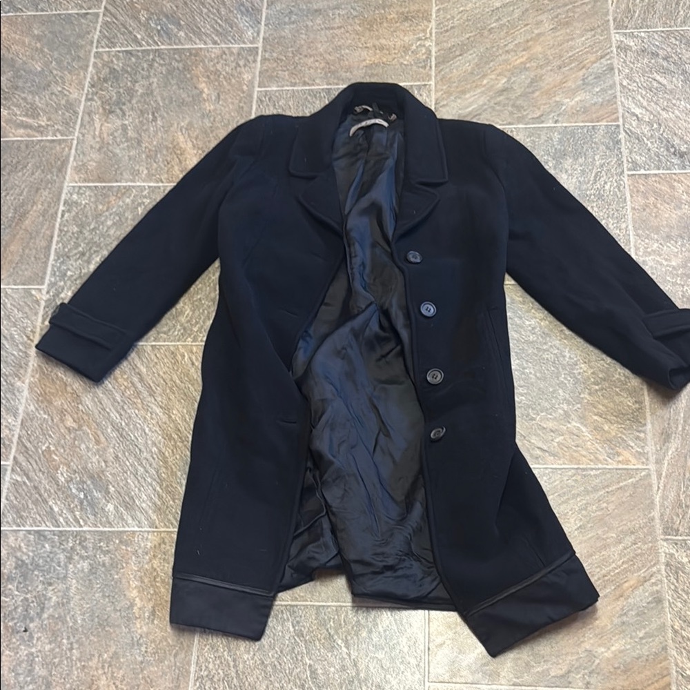Jigsaw Black Women's Coat